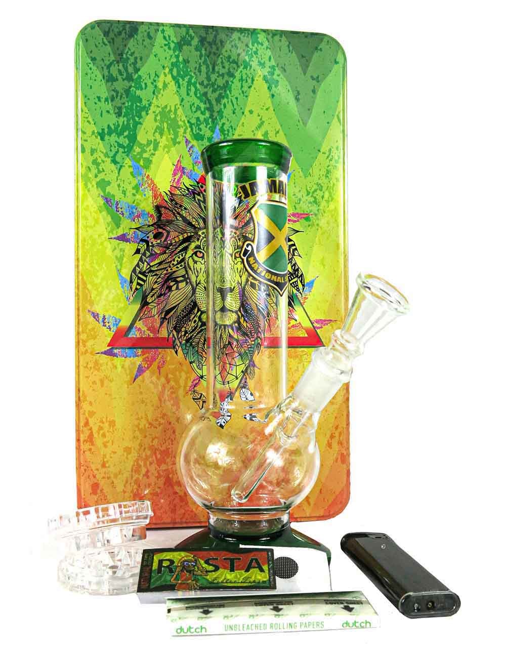 Bouncer Rasta Bong giftset